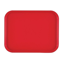 Cambro Polypropylene Fast Food Tray Red 410mm