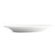 Olympia Linear Wide Rimmed Plates White 200mm (12 pack)