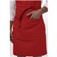 Chef Works Bib Apron Red