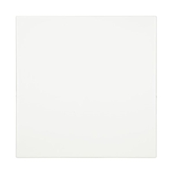 Bolero Pre-drilled Square Table Top White 600mm