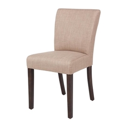 Bolero Contemporary Dining Chair Natural (2 Pack)
