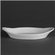 Olympia Whiteware Oval Eared Dishes 229x 127mm (6 pack)