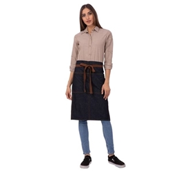 Chef Works Urban Memphis Bistro Apron Indigo