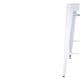 Bolero Bistro Galvanised Steel High Stools White (4 pack)