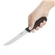Hygiplas Scalloped Utility Knife Black 12.5cm
