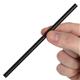 Fiesta Compostable Paper Cocktail Stirrer Straws Black (250 Pack)