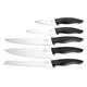 CaterBase Knife Block and 5-Piece Knife Set