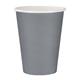 Fiesta Recyclable Coffee Cups Single Wall Charcoal 340ml / 12oz (1000 Pack)