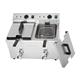 Buffalo Twin Tank Induction Fryer 2x3kW