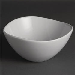 Olympia Whiteware Wavy Bowls 150mm (12 pack)