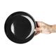 Olympia Cafe Coupe Plate Black - 200mm 8" (12 Pack)