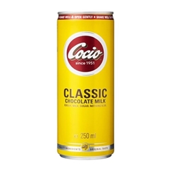 Cocio Classic Chocolate Milk Cans 250ml (12 pack)