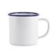 Olympia Enamel Mugs 350ml (Pack of 6)
