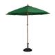 Bolero Round Parasol 2.5m Diameter Green
