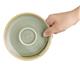 Olympia Kiln Cappuccino Saucer Moss 140mm (6 Pack)