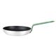 Hygiplas Aluminium Non-stick Teflon Platinum Plus Frying Pan Green Handle 20cm