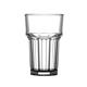 BBP Polycarbonate Nucleated American Hi Ball Glasses Half Pint CE Marked (36 Pack)