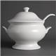 Olympia Whiteware Soup Tureen and Ladle 2.5Ltr 88oz