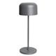 Olympia Siena Table Lamp Round Dome Grey 300mm