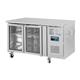 Polar U-Series 2 Door Counter Fridge with Glass Doors