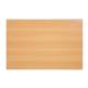 Bolero Pre-drilled Rectangular Tabletop Beech Effect