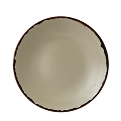 Dudson Harvest Deep Coupe Plates Linen 255mm (12 pack)
