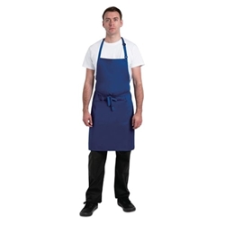 Chef Works Butchers Bib Apron Royal Blue
