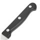 Olympia Serrated Steak Knives Black Handle (12 Pack)