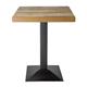 Bolero Pre-Drilled Square Table Top Urban Dark 700mm