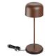 Olympia Siena Table Lamp Round Dome Chestnut 300mm