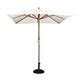Bolero Square Pulley Parasol 2.5m Diameter Cream