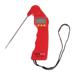 Hygiplas Easytemp Colour Coded Red Thermometer