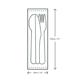 Vegware Compostable Paper Cutlery Kit 4in1 (250 Pack)