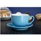 Olympia Cafe Saucer Blue (Fits HC404) - 158mm 6 1/4" (Box 12)