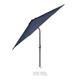Bolero Seville Round Parasol 3m Diameter Navy Blue