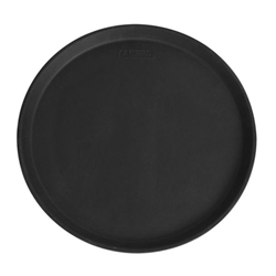 Cambro Camtread Fibreglass Round Non-Slip Tray Black 355mm