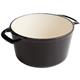 Vogue Black Round Casserole Dish 3.2Ltr
