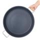 Vogue Aluminium Non-stick Teflon Platinum Plus Paella Pan 45cm