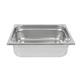 Matfer Bourgeat Stainless Steel 1/2 Gastronorm Tray 100mm
