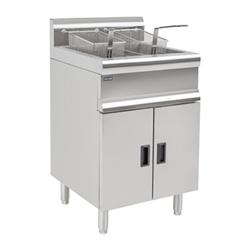 Lincat Twin Tank Twin Basket Free Standing Natural Gas Fryer J10