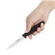 Hygiplas Straight Blade Paring Knife Black 8.5cm