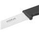Hygiplas Straight Blade Paring Knife Black 8.5cm