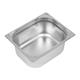 Vogue Heavy Duty Stainless Steel 1/2 Gastronorm Tray 150mm