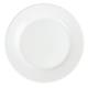 Olympia Whiteware Wide Rimmed Plates 250mm (12 Pack)