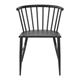 Bolero Harrowdene Black Spindle Chairs (2 pack)