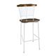 Bolero Scandi High Stools White (2 pack)