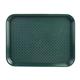 Olympia Kristallon Small Polypropylene Fast Food Tray Green 345mm