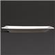 Olympia Lumina Wide Rim Rectangular Plates White 257x 155mm (4 pack)