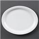 Olympia Whiteware Oval Platters 250mm (6 pack)