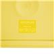 Hygiplas Square Food Storage Container Lid Yellow Small